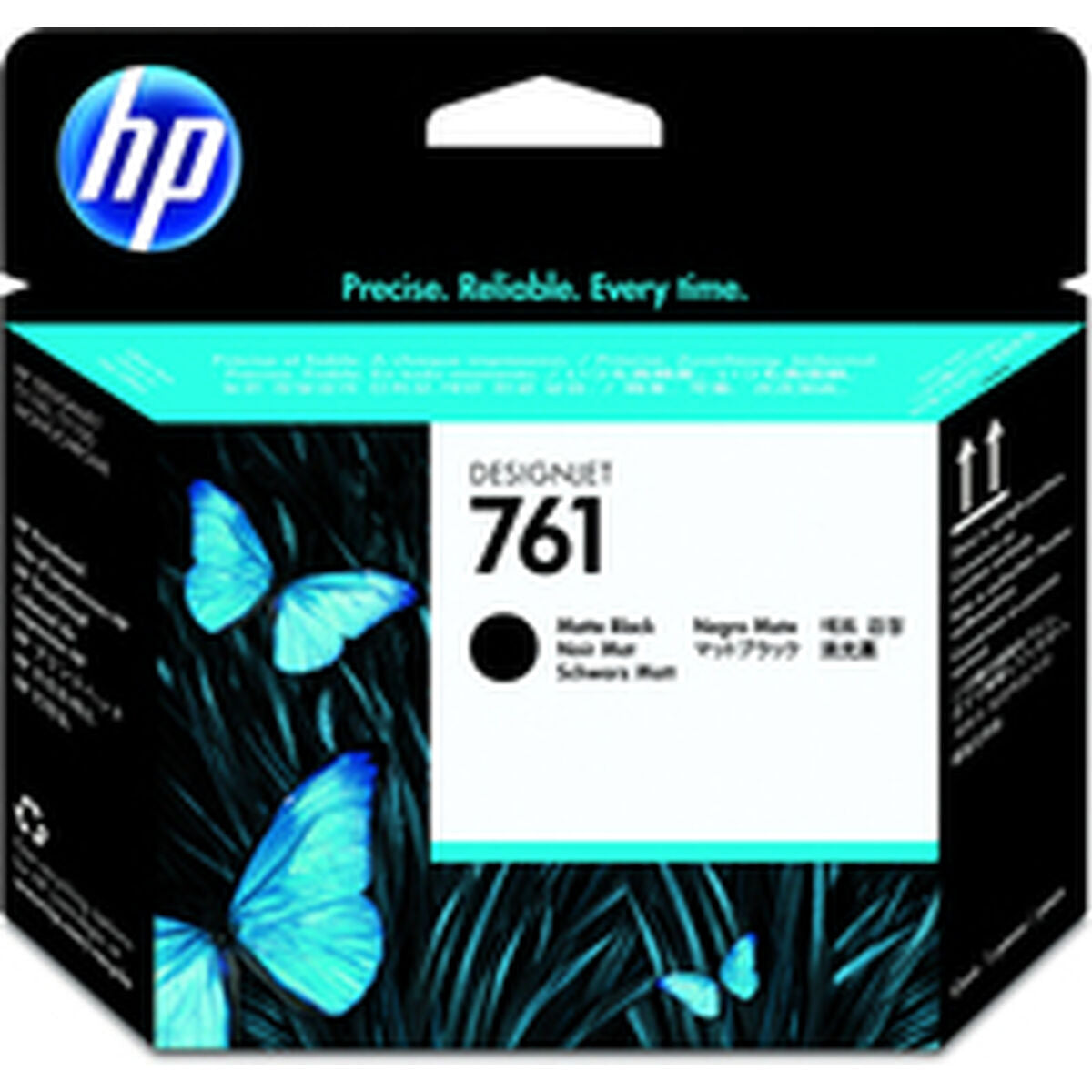 HP 761 original printhead CH648A matte black and matte black standard capacity 1-pack