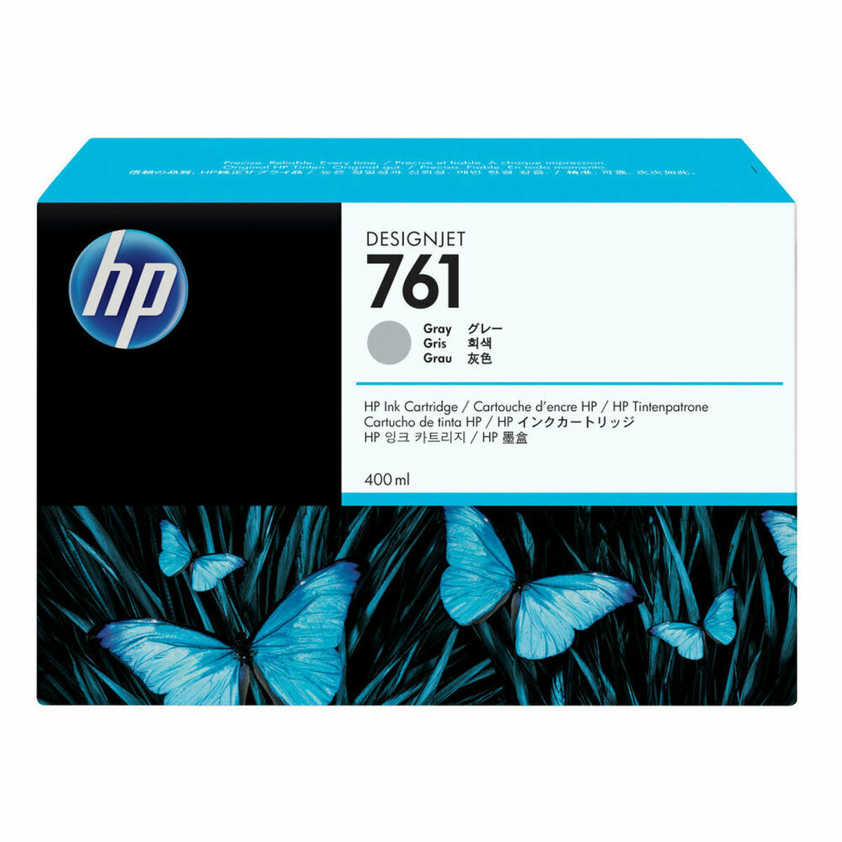 HP 761 original Ink cartridge CM995A grey standard capacity 400ml 1-pack