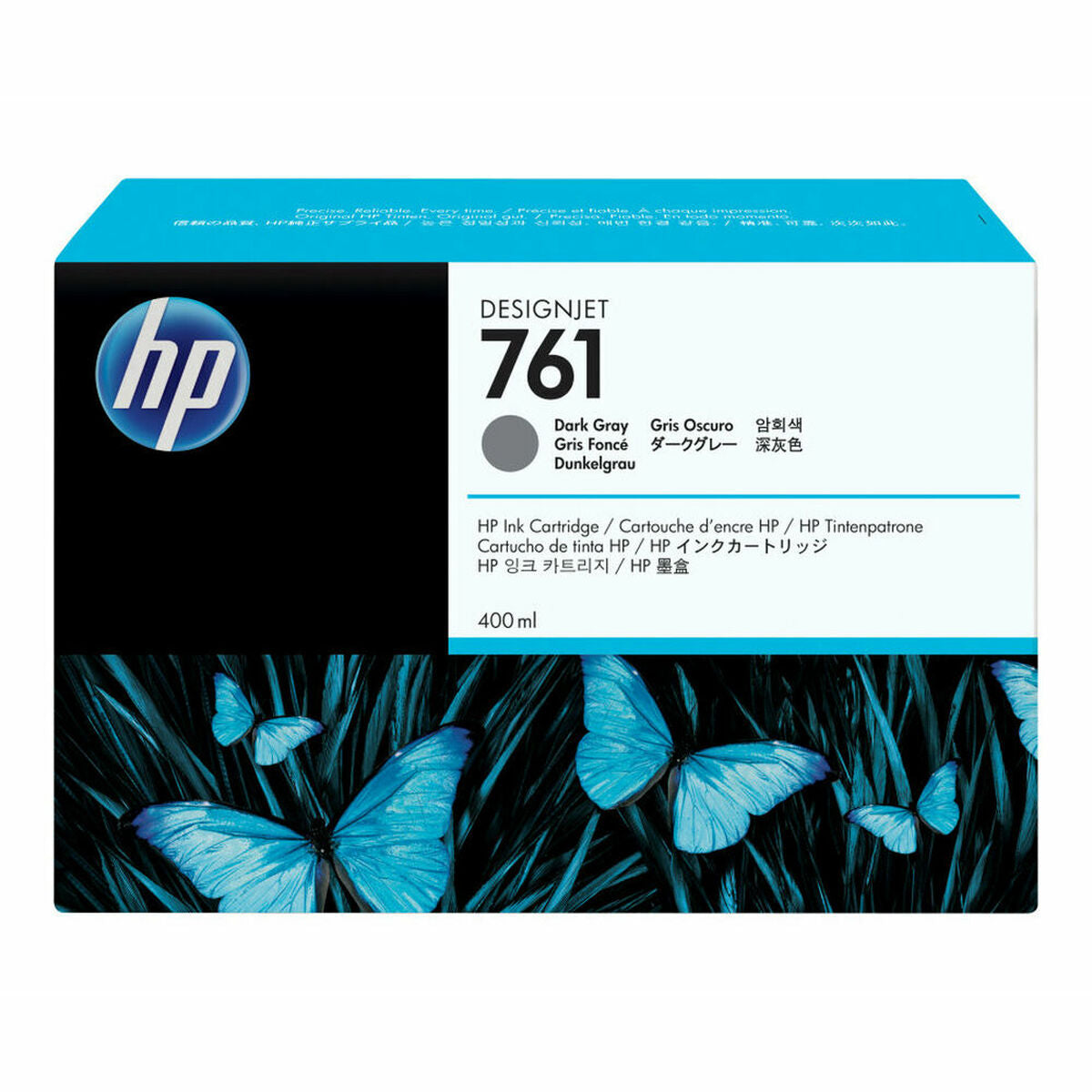 HP 761 original Ink cartridge CM996A dark grey standard capacity 400ml 1-pack