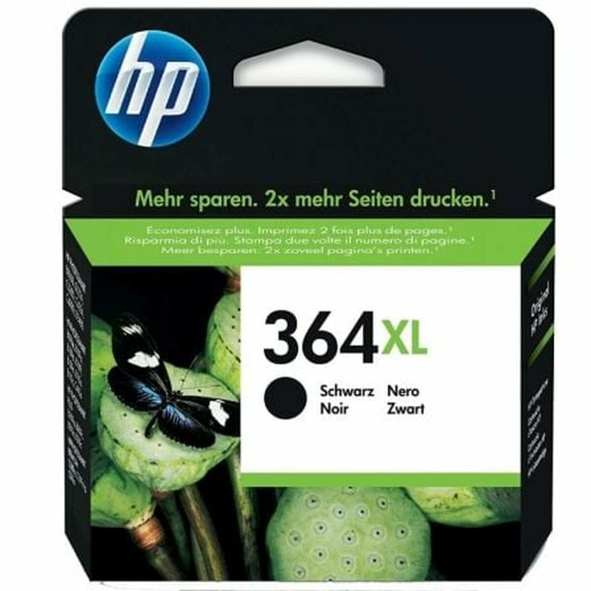 HP 364XL original Ink cartridge CN684EE 301 black high capacity 550 pages 1-pack Blister multi tag