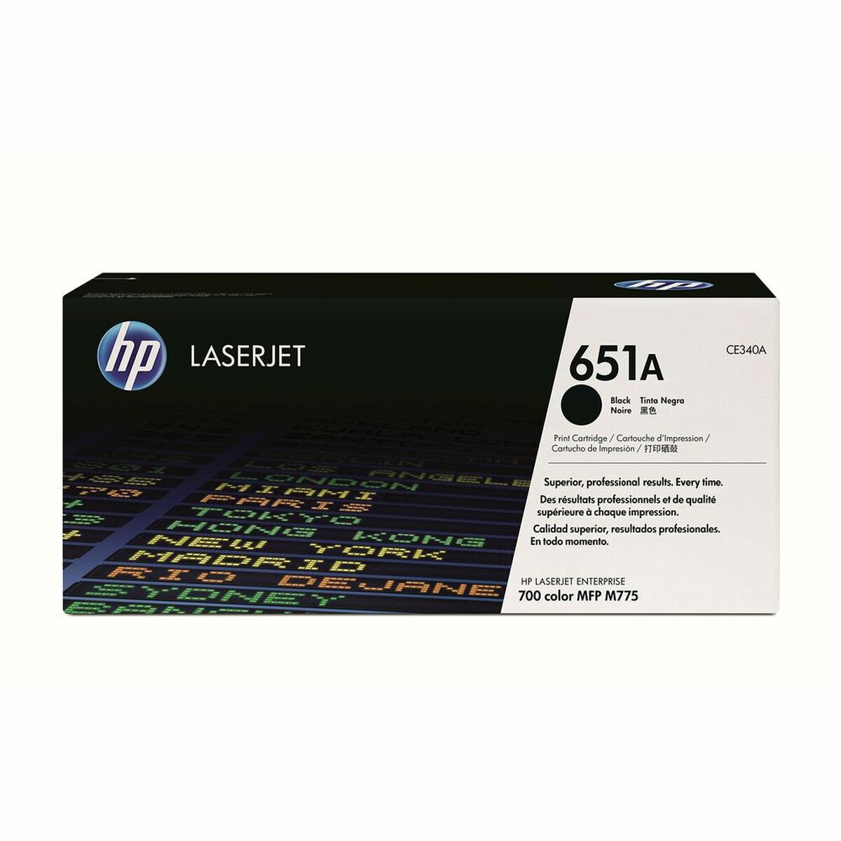 HP 651A original Toner cartridge CE340A black standard capacity 13.500 pages 1-pack