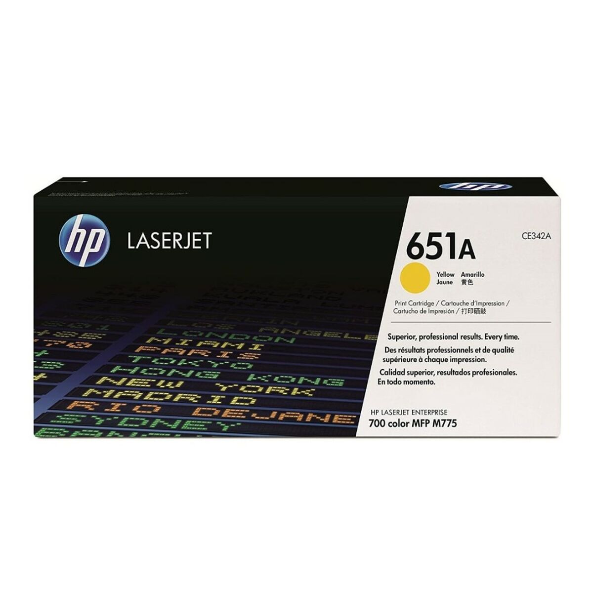 HP 651A original Toner cartridge CE342A yellow standard capacity 16.000 pages 1-pack