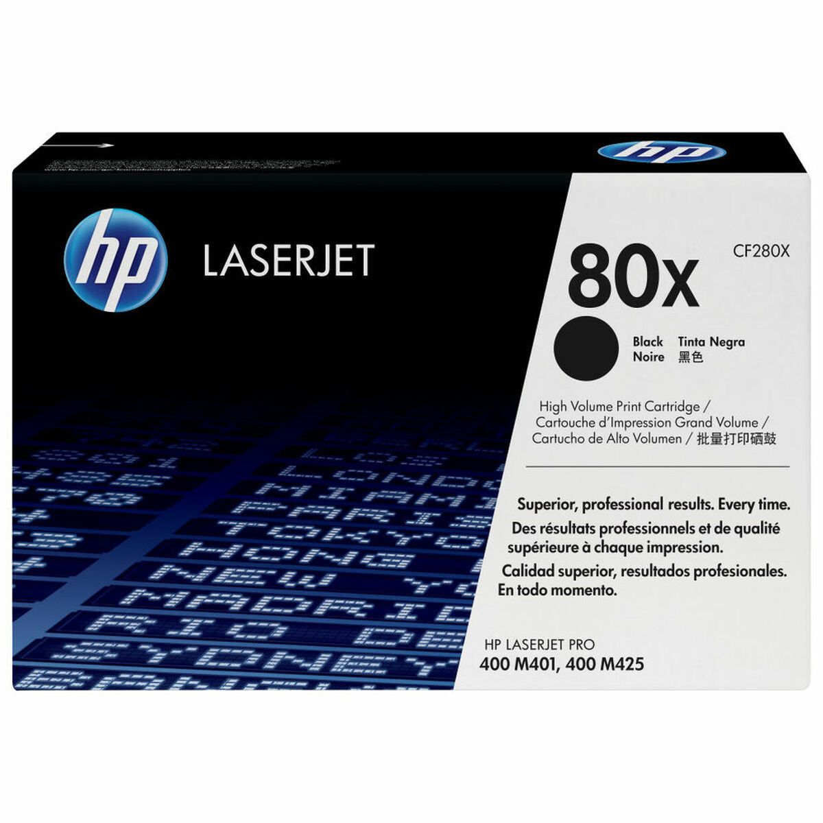 HP 80X original Toner cartridge CF280X black high capacity 6.900 pages 1-pack