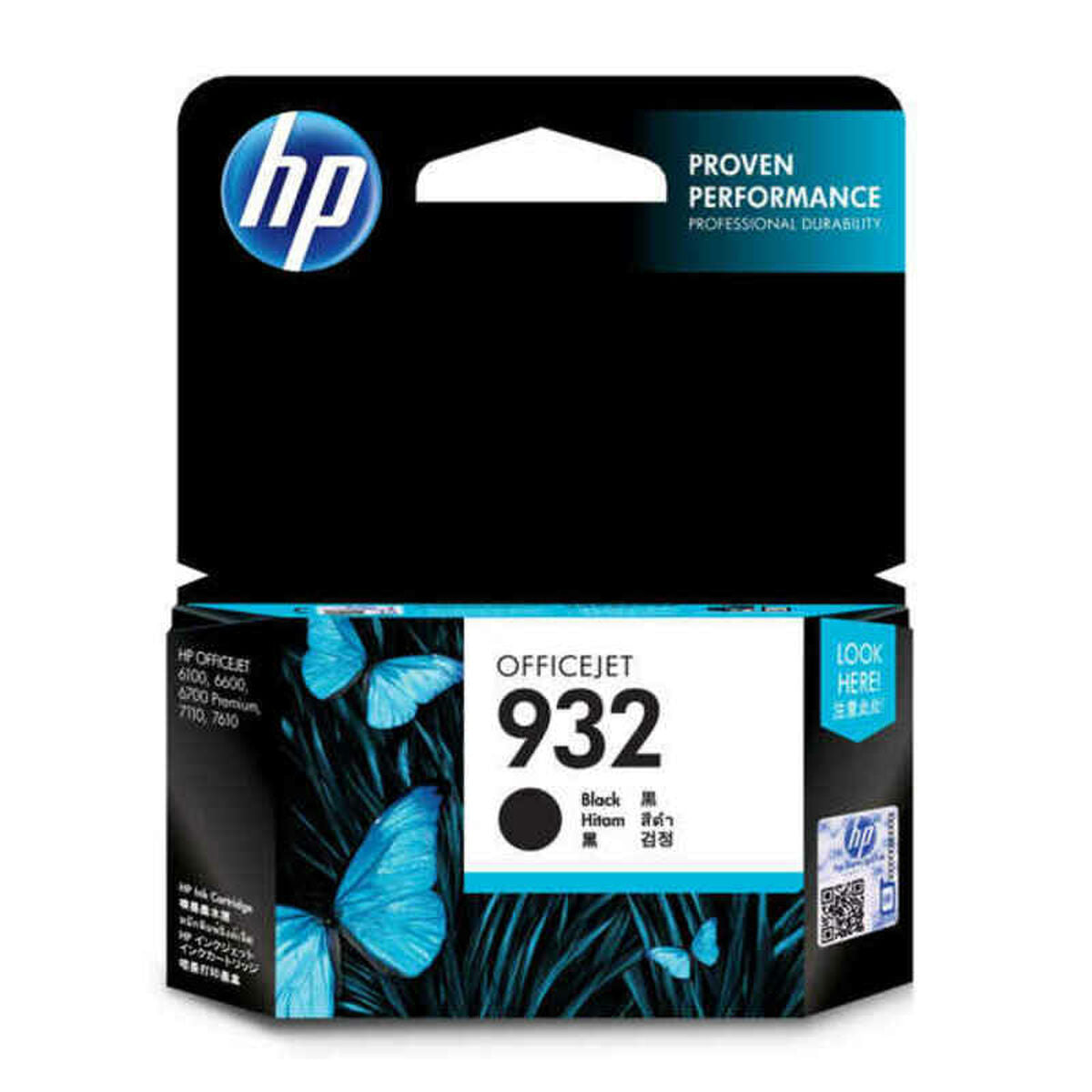 HP 932 original Ink cartridge CN057AE BGX black standard capacity 400 pages 1-pack Officejet