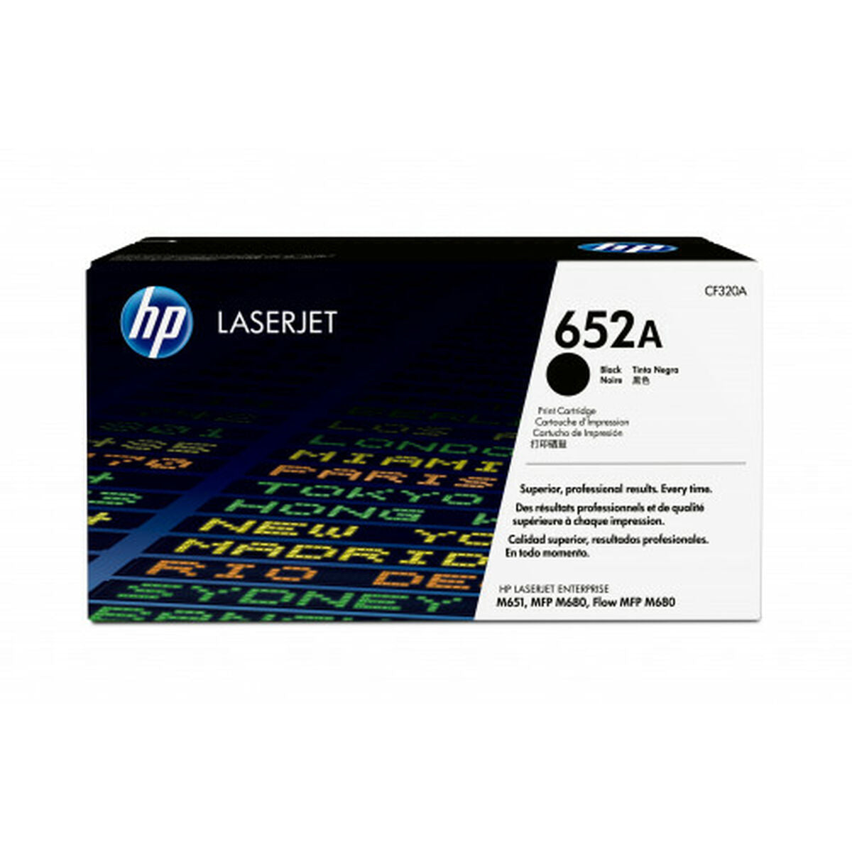 HP 652A original Toner cartridge CF320A black standard capacity 11.500 pages 1-pack