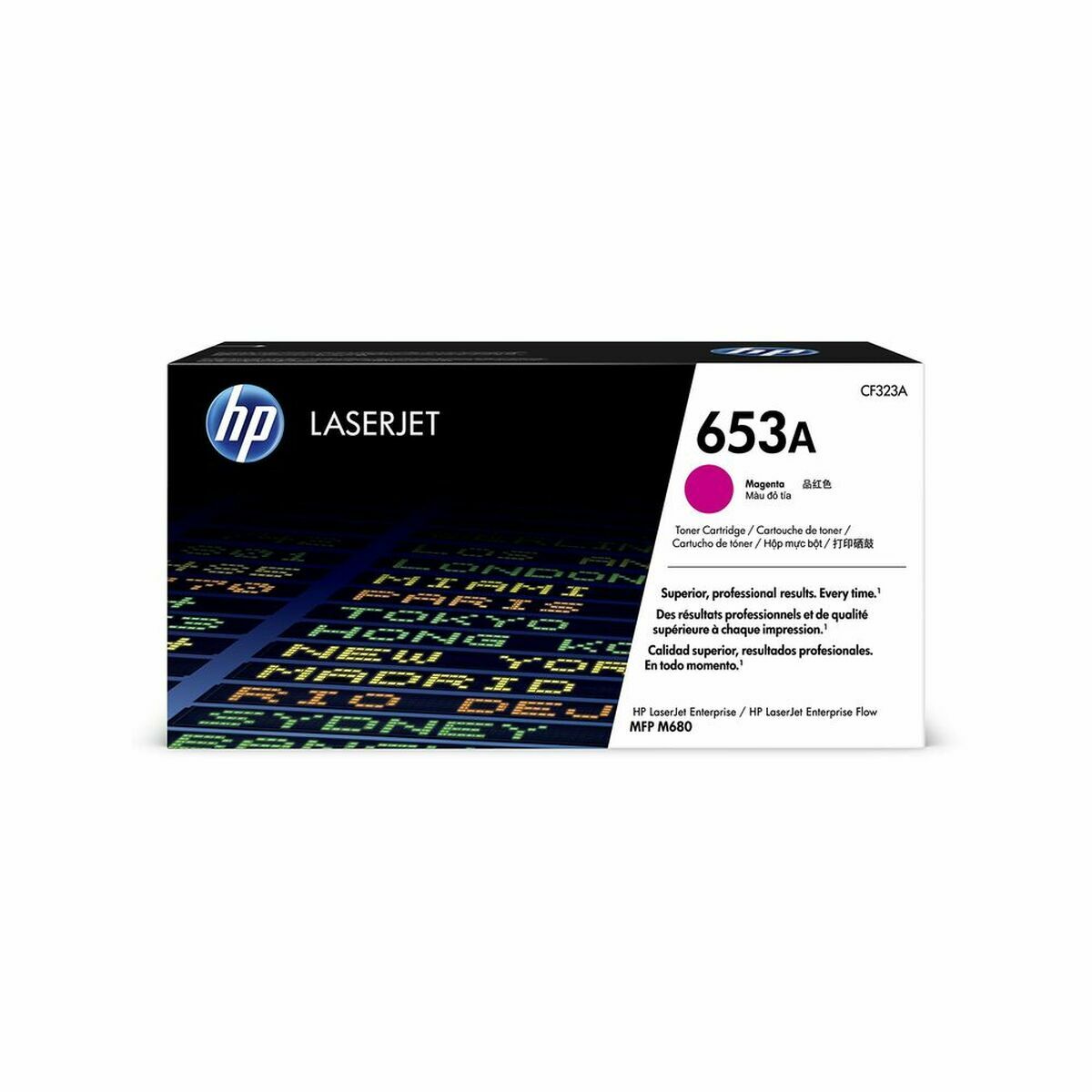 HP 653A original Toner cartridge CF323A magenta standard capacity 16.500 pages 1-pack