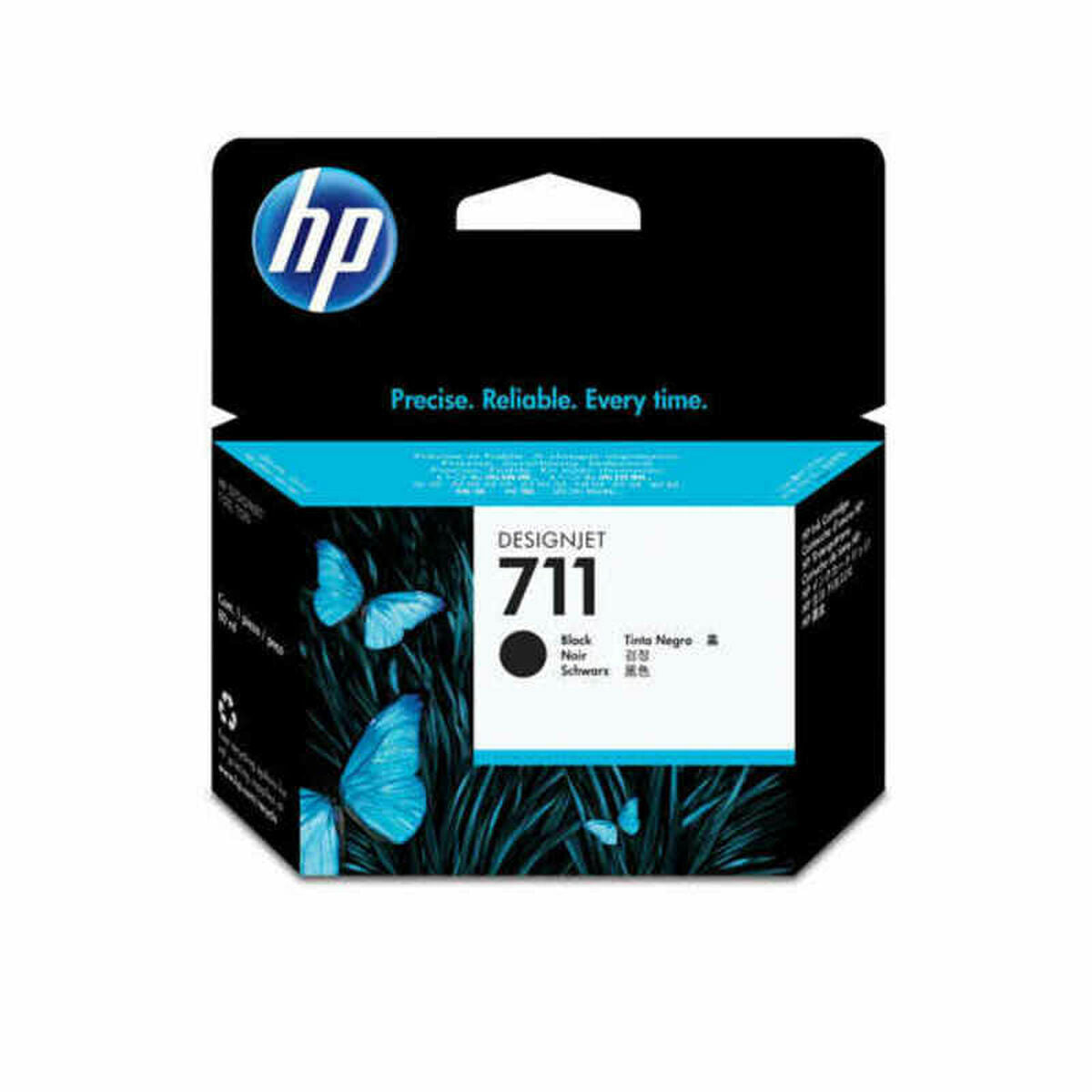 HP 711 original Ink cartridge CZ133A black high capacity 80ml 1-pack
