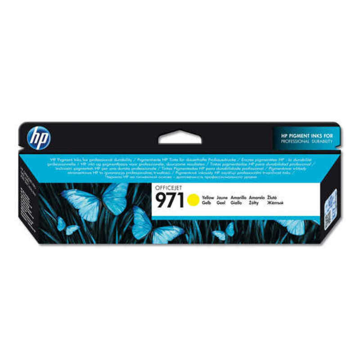 HP 971 original Ink cartridge CN624A yellow