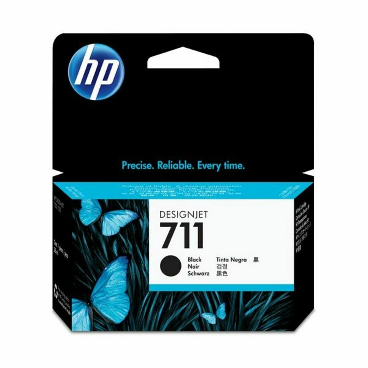 HP 711 original Ink cartridge CZ129A black standard capacity 38ml 1-pack