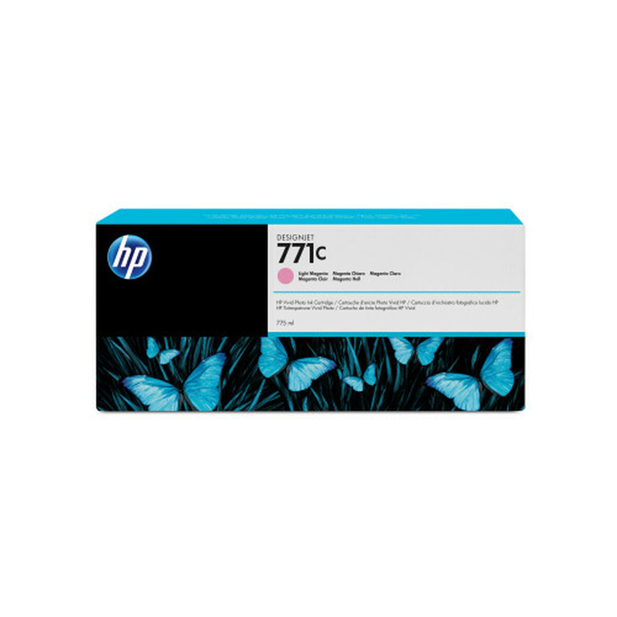 HP 771C original Ink cartridge B6Y11A light magenta standard capacity 775ml 1-pack