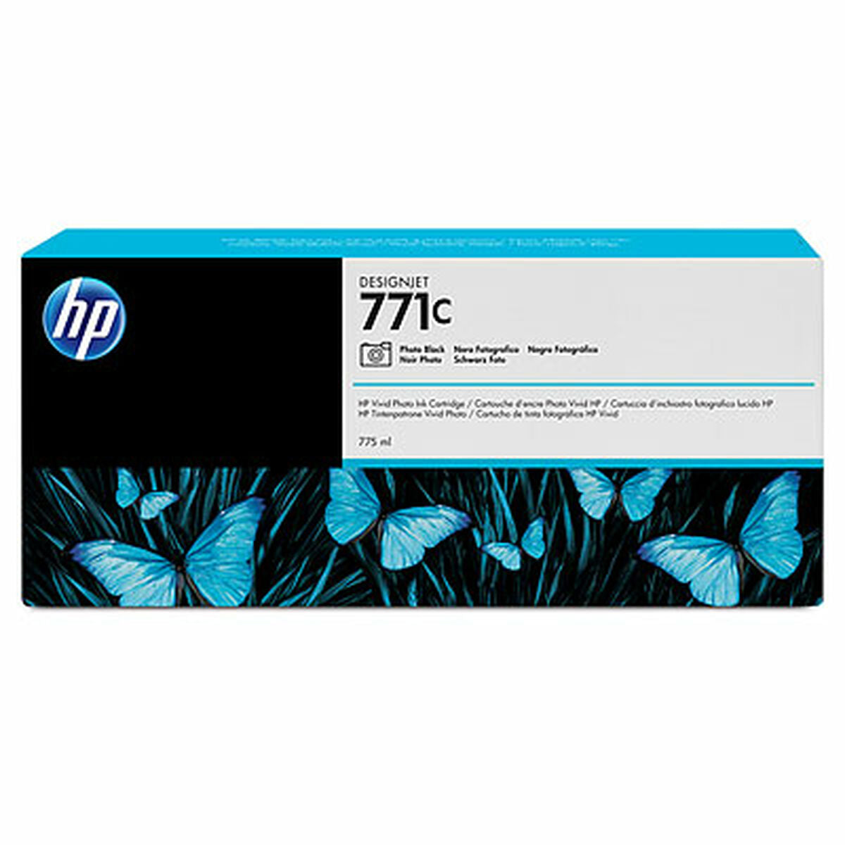 HP 771C original Ink cartridge B6Y13A photo black standard capacity 775ml 1-pack