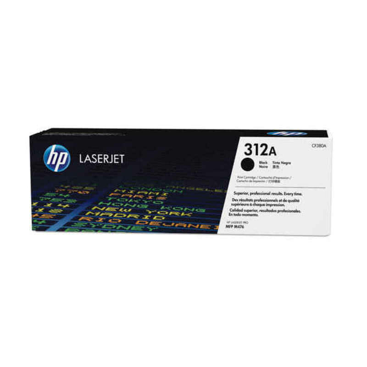 HP 312A original Toner cartridge CF380A black standard capacity 2.400 pages 1-pack