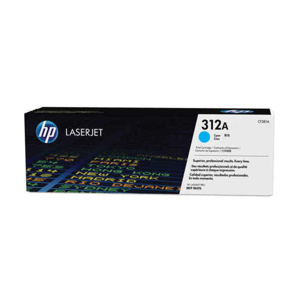 HP 312A original Toner cartridge CF381A cyan standard capacity 2.700 pages 1-pack