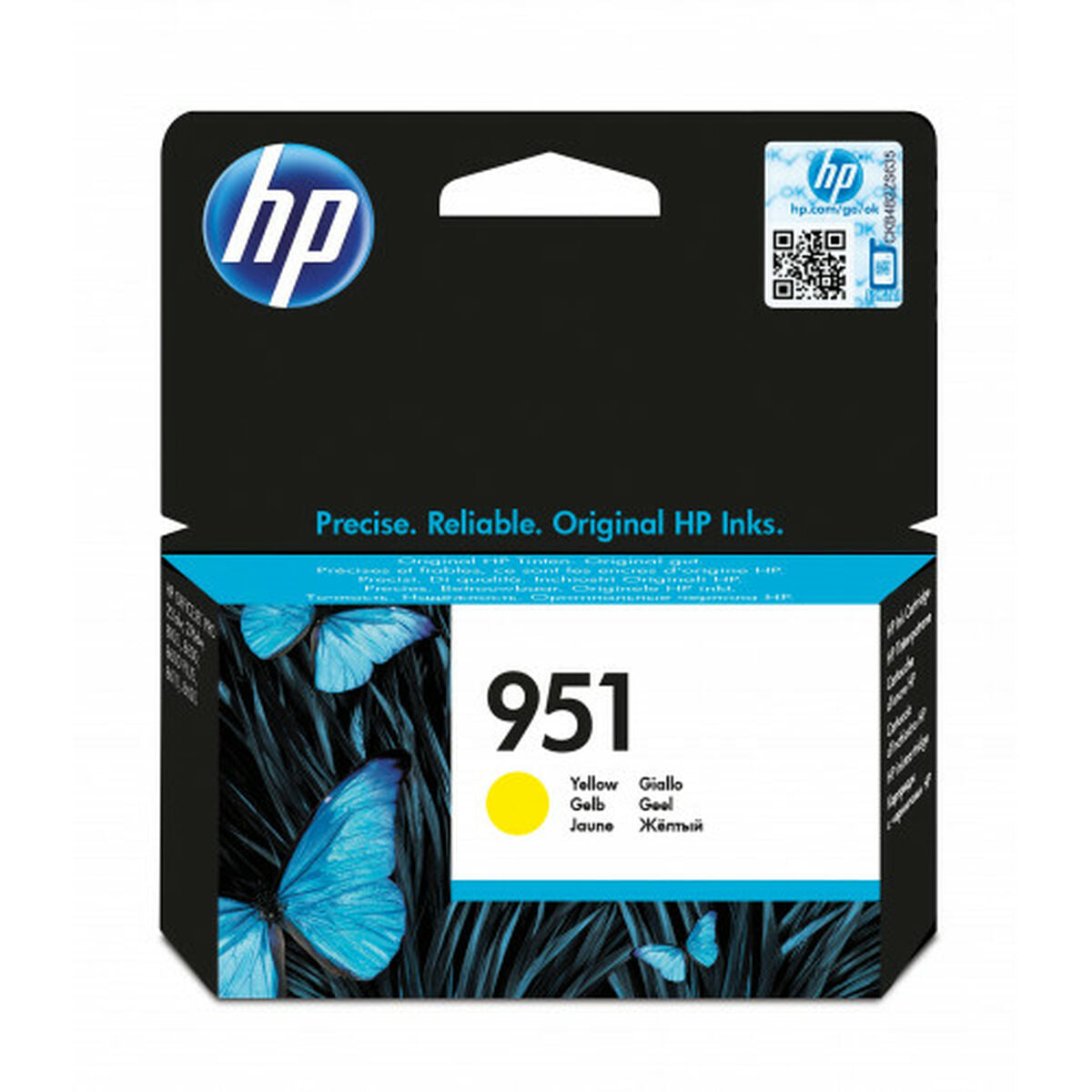 HP 951 Yellow Original Ink Cartridge - Original - Ink Cartridge