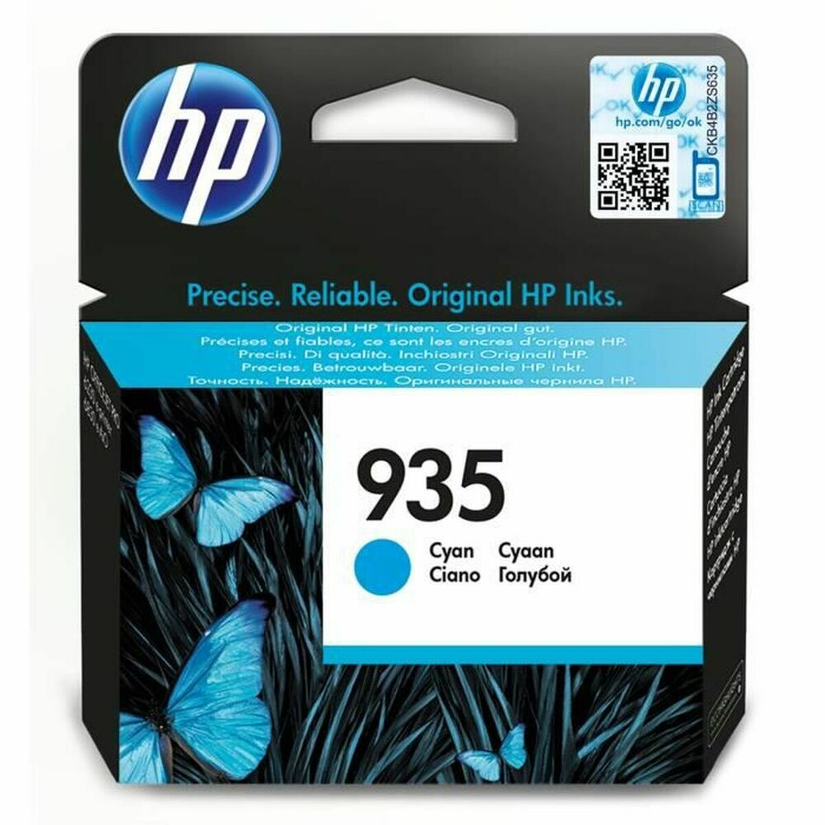 HP 935 original Ink cartridge C2P20AE BGX cyan standard capacity 1-pack