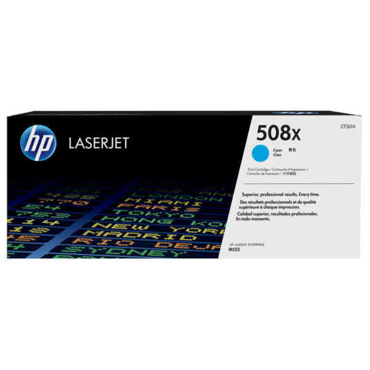 HP 508X original Toner cartridge CF361X cyan 9.500 pages high capacity