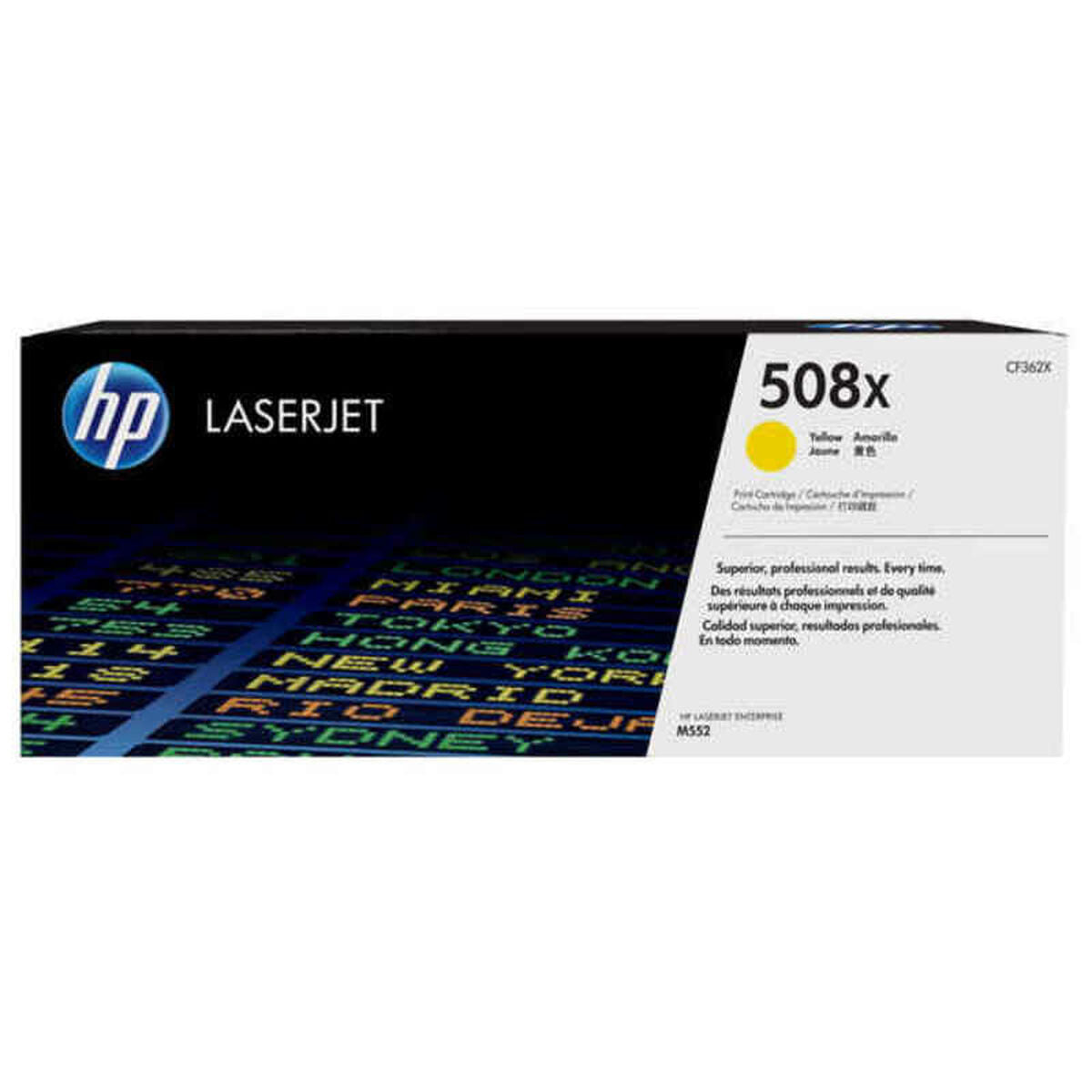 HP 508X original Toner cartridge CF362X yellow 9.500 pages high capacity