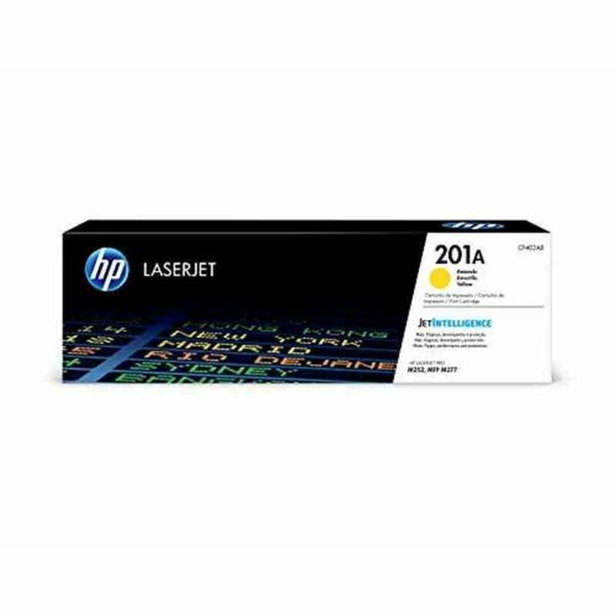 HP 201A original Toner cartridge CF402A yellow 1.330 pages standard capacity