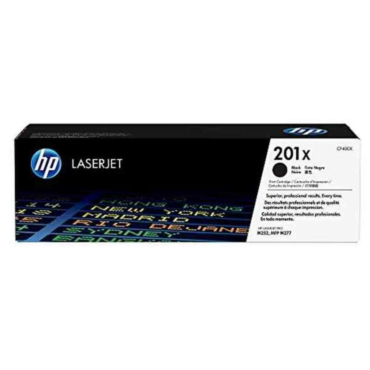 HP 201X original Toner cartridge CF400X black 2.800 pages high capacity