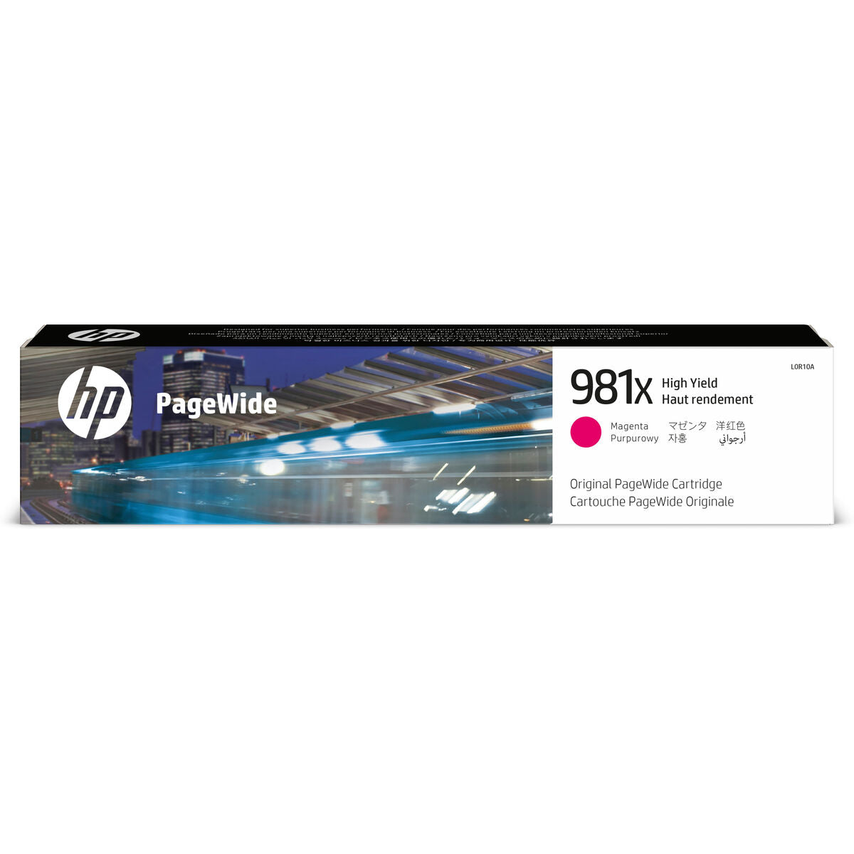 HP 981X original High Yield Magenta PageWide Cartridge L0R10A
