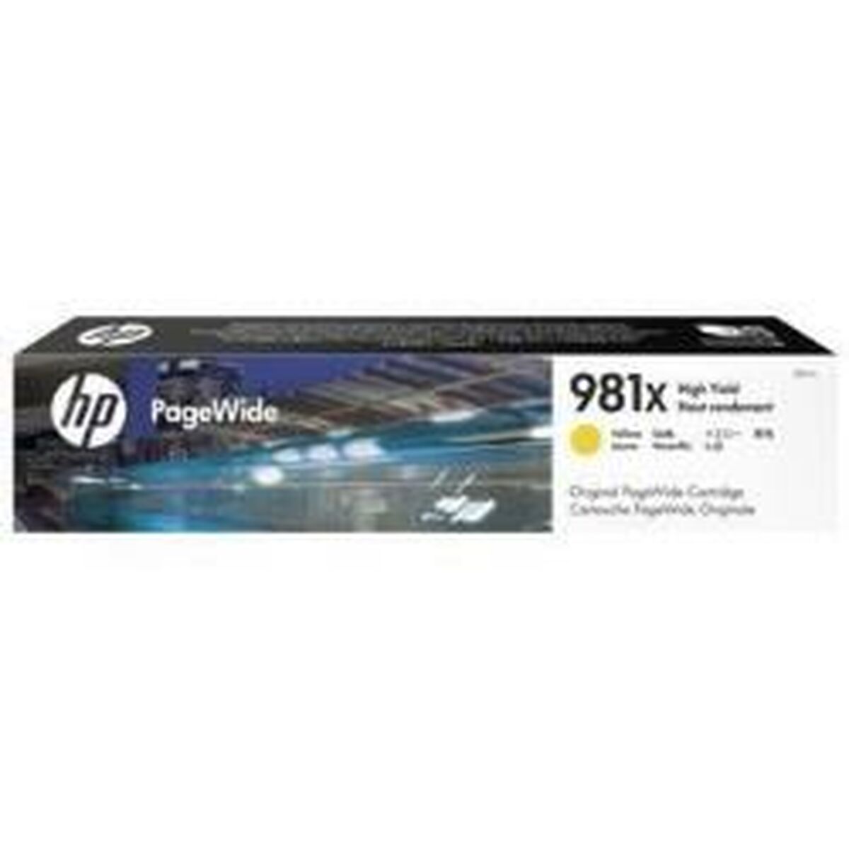 HP 981X original High Yield Yellow PageWide Cartridge L0R11A