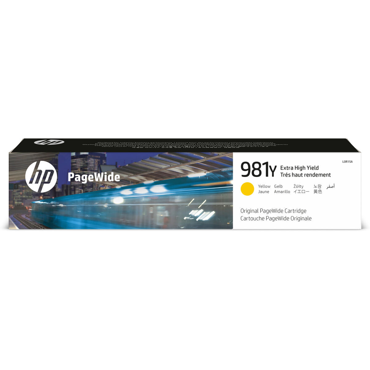 HP 981Y original Extra High Yield Yellow PageWide Cartridge L0R15A