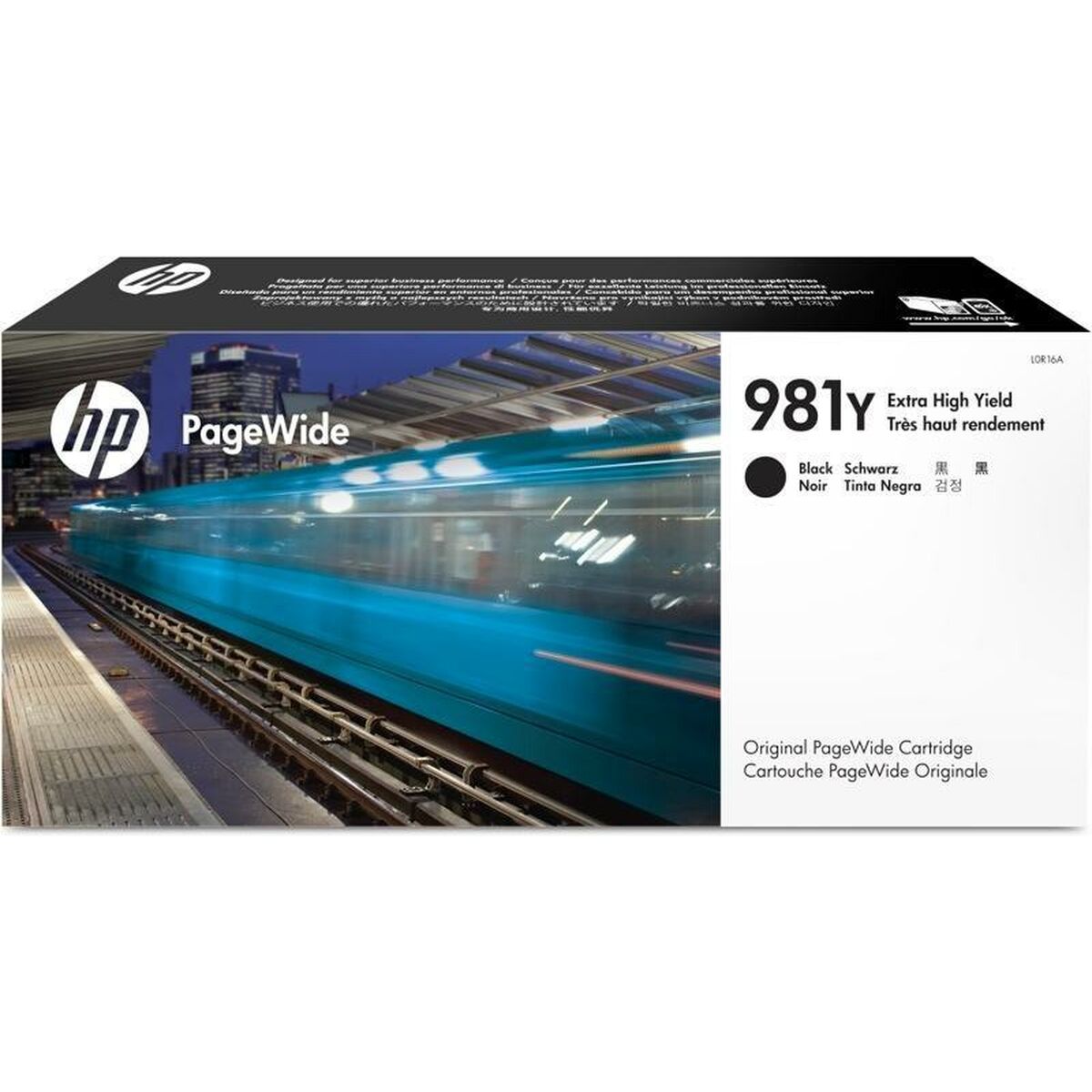 HP 981Y original Extra High Yield Black PageWide Cartridge L0R16A