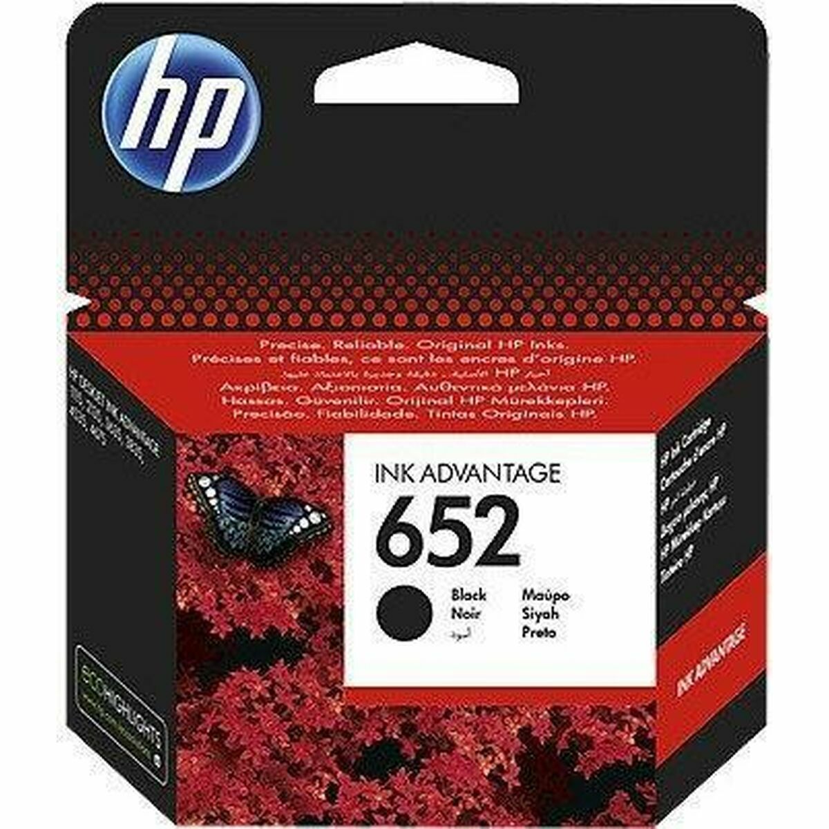 HP 652 Black Ink Cartridge