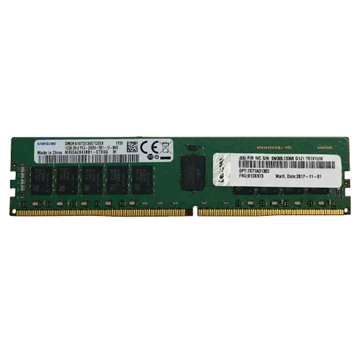 32GB 3200MHz 2Rx8 1.2V ECCUDIMM