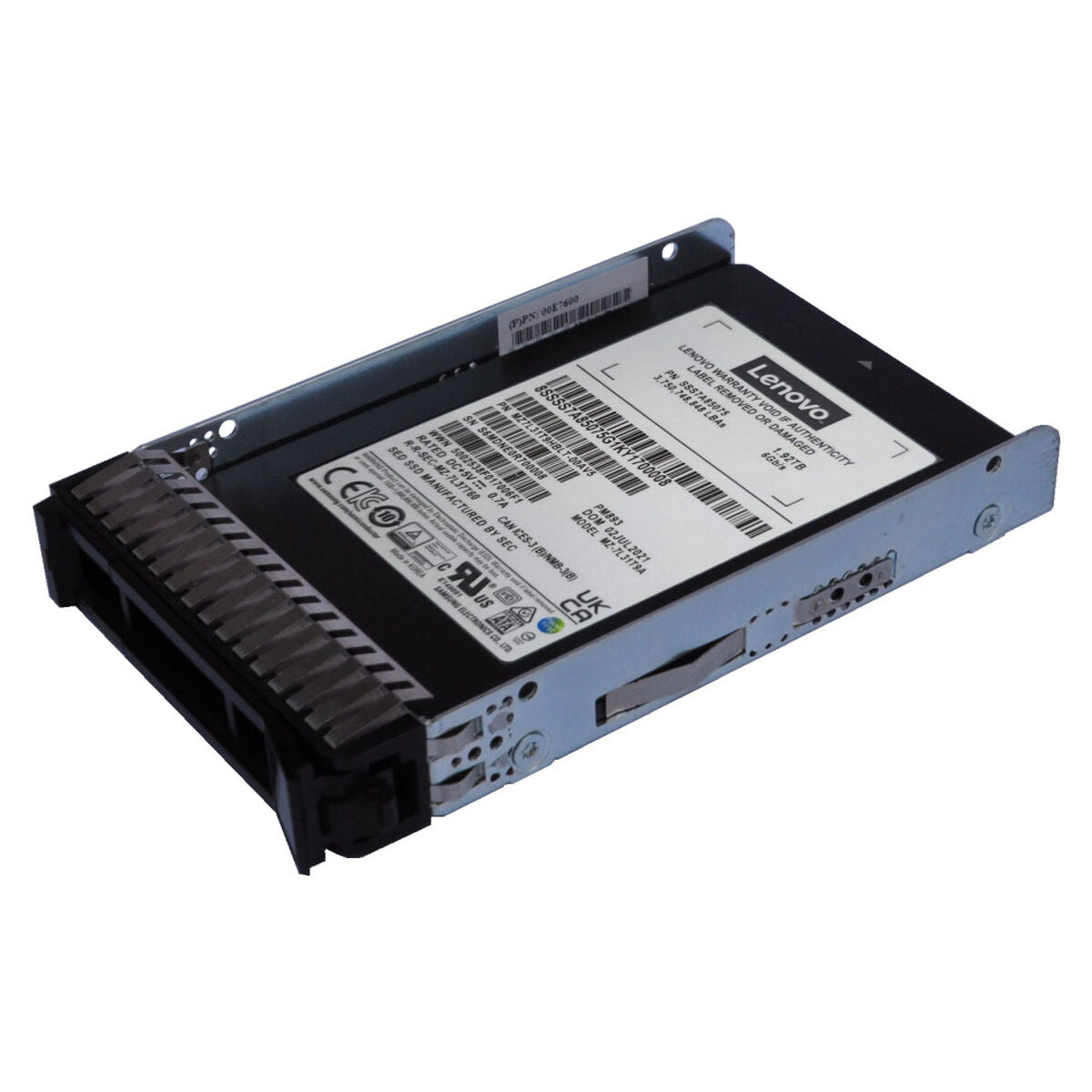 LENOVO ThinkSystem 2.5p Multi Vendor 960Go Read Intensive SATA 6Go HS SSD v2