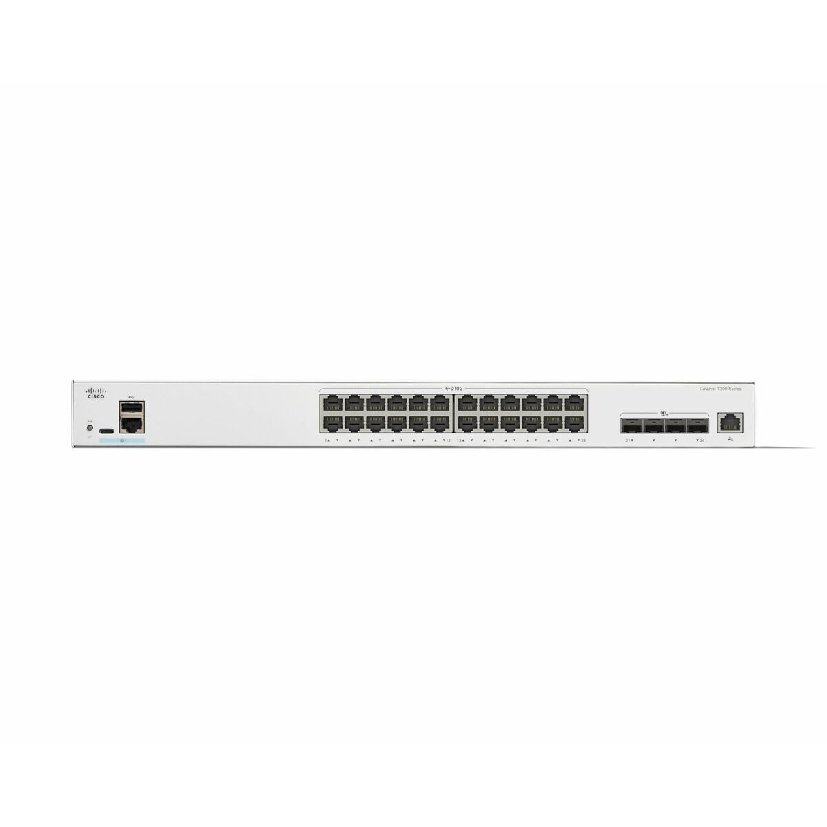 CISCO Catalyst 1300 24-Port Switch 20 x 10GE RJ45 4 x 10G SFP+ Uplinks