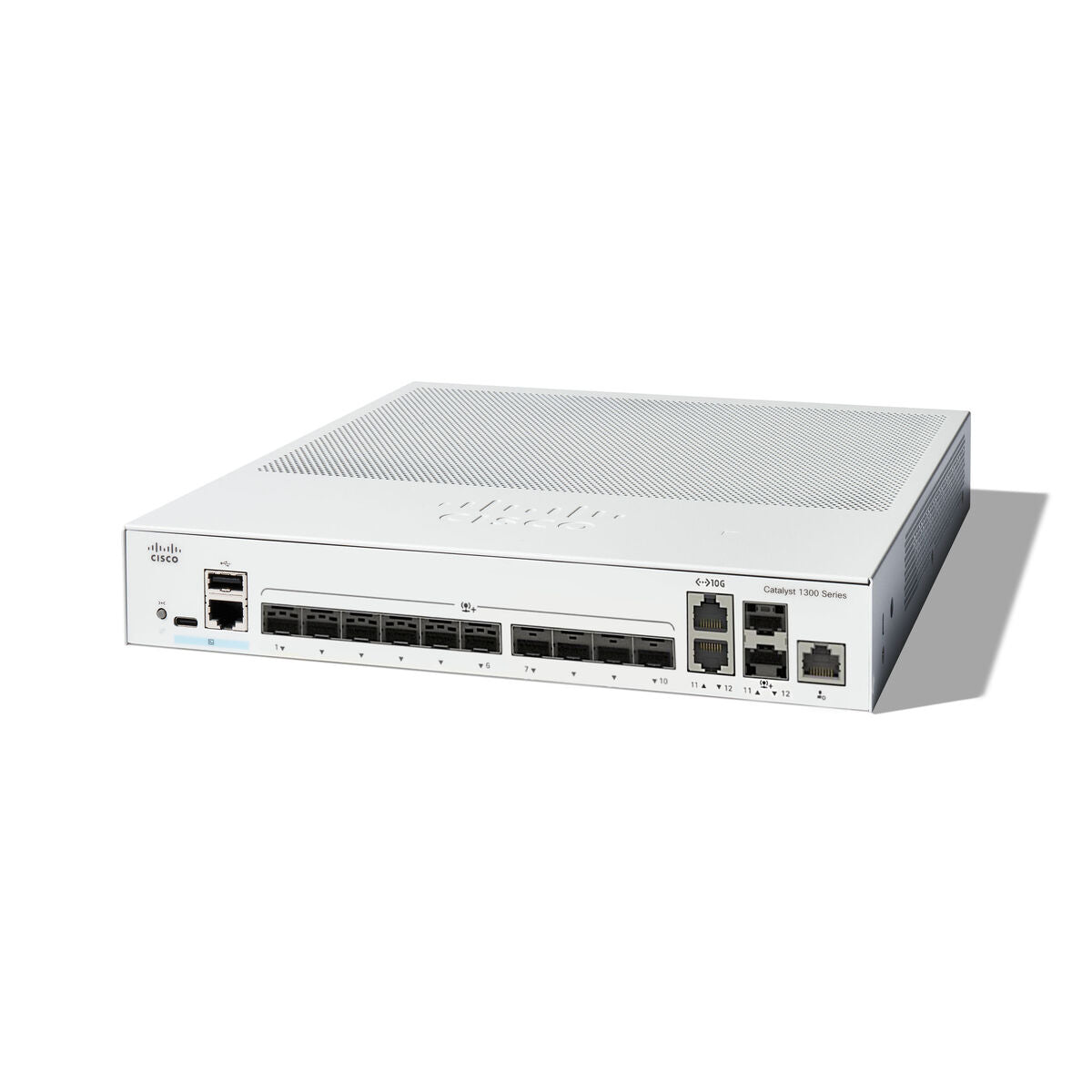 CISCO Catalyst 1300 12-Port Switch 10 x 10GE SFP+ 2 x 10GE Shared Uplinks