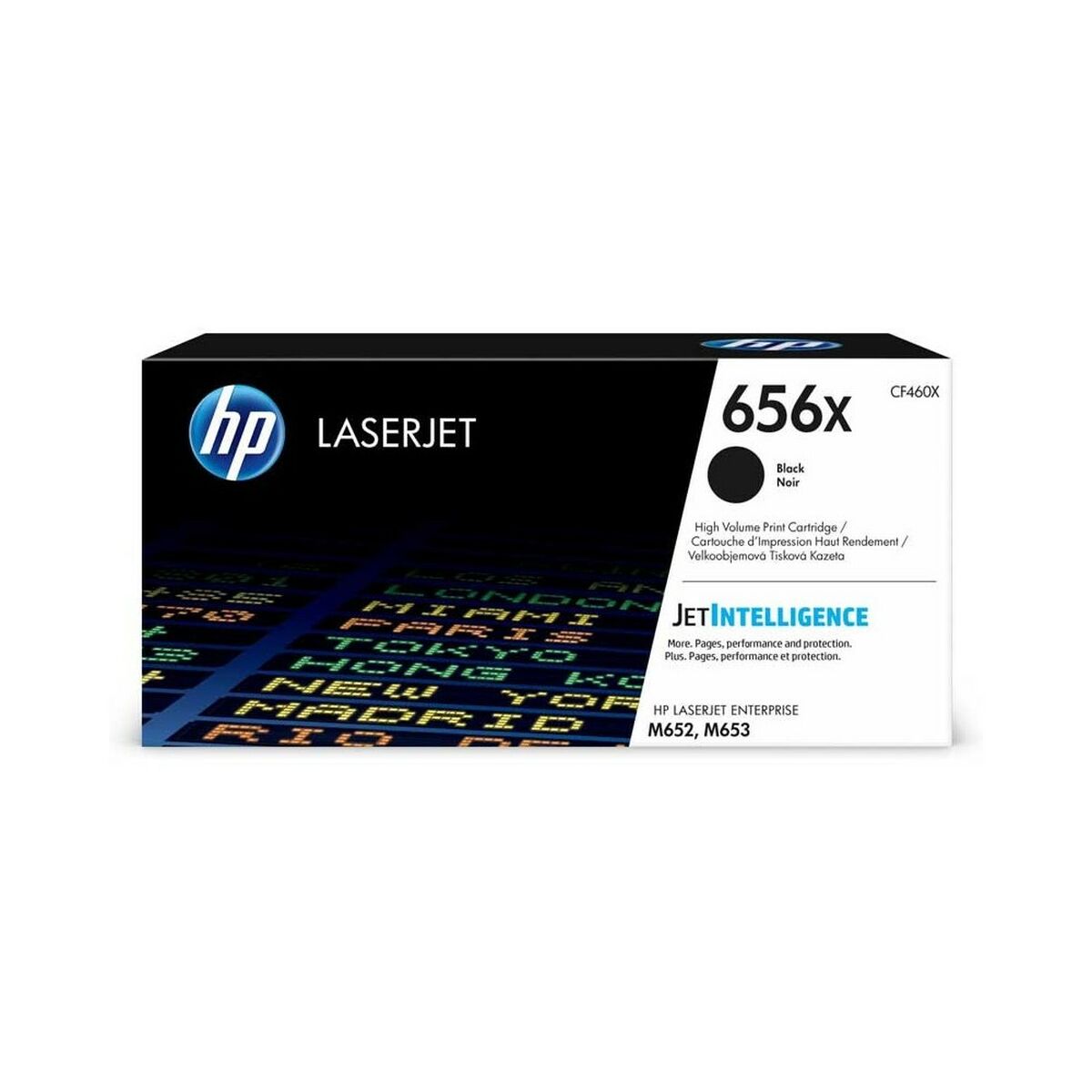HP 656X original LaserJet Toner cartridge CF460X Black High Yield