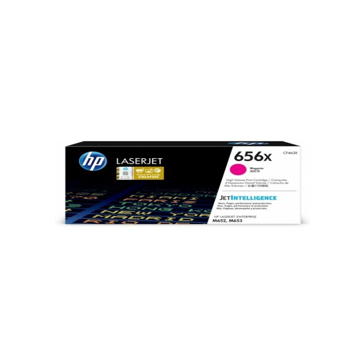 HP 656X original LaserJet Toner cartridge CF463X Magenta High Yield