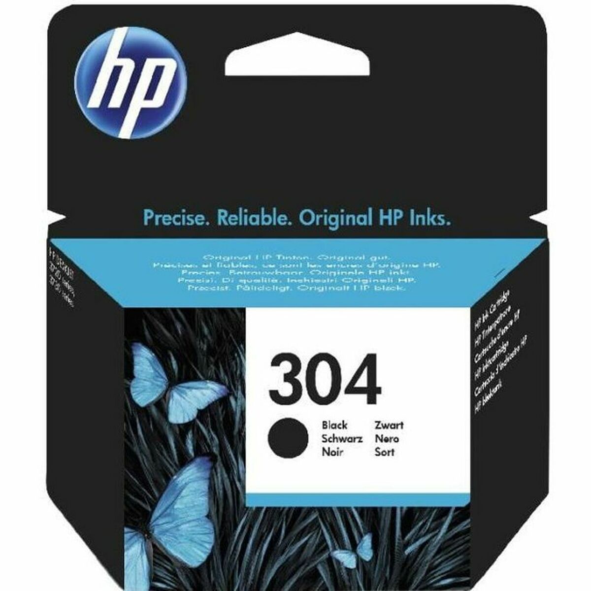 HP 304 original Black Ink cartridge N9K06AE UUS WCF (P)