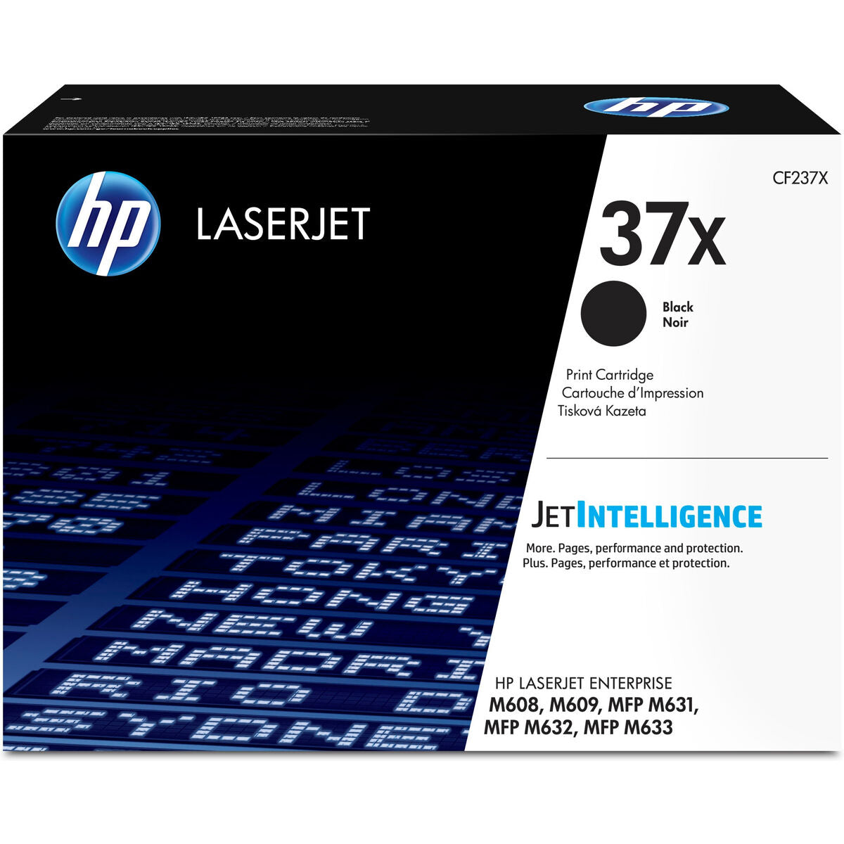 HP 37X original LaserJet Toner cartridge CF237X Black Extra High Yield