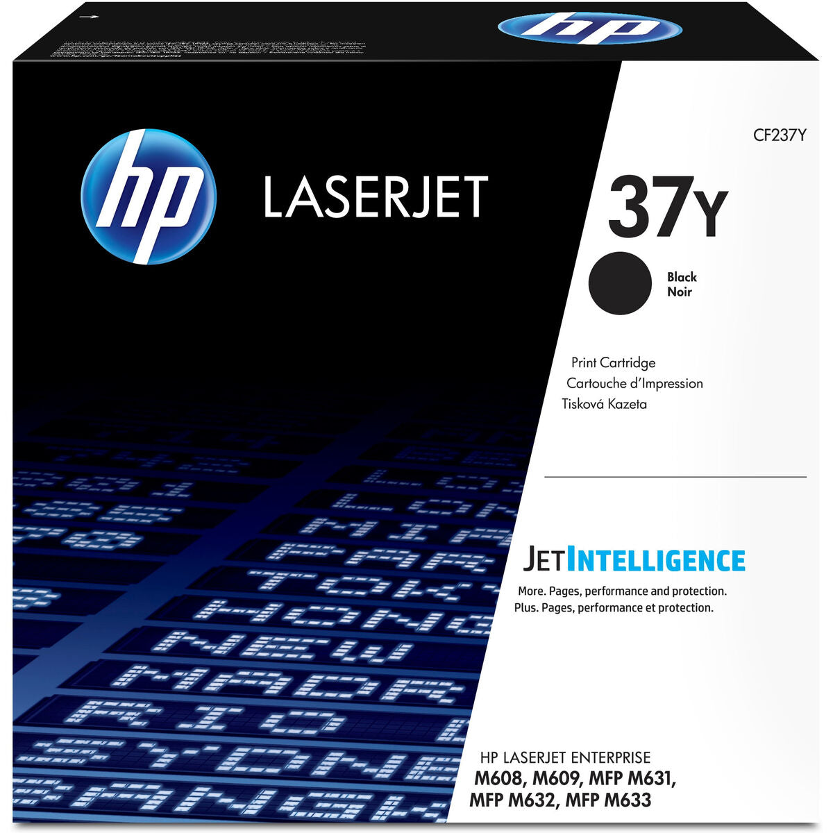 HP 37Y original LaserJet Toner cartridge CF237Y Black Extra High Yield