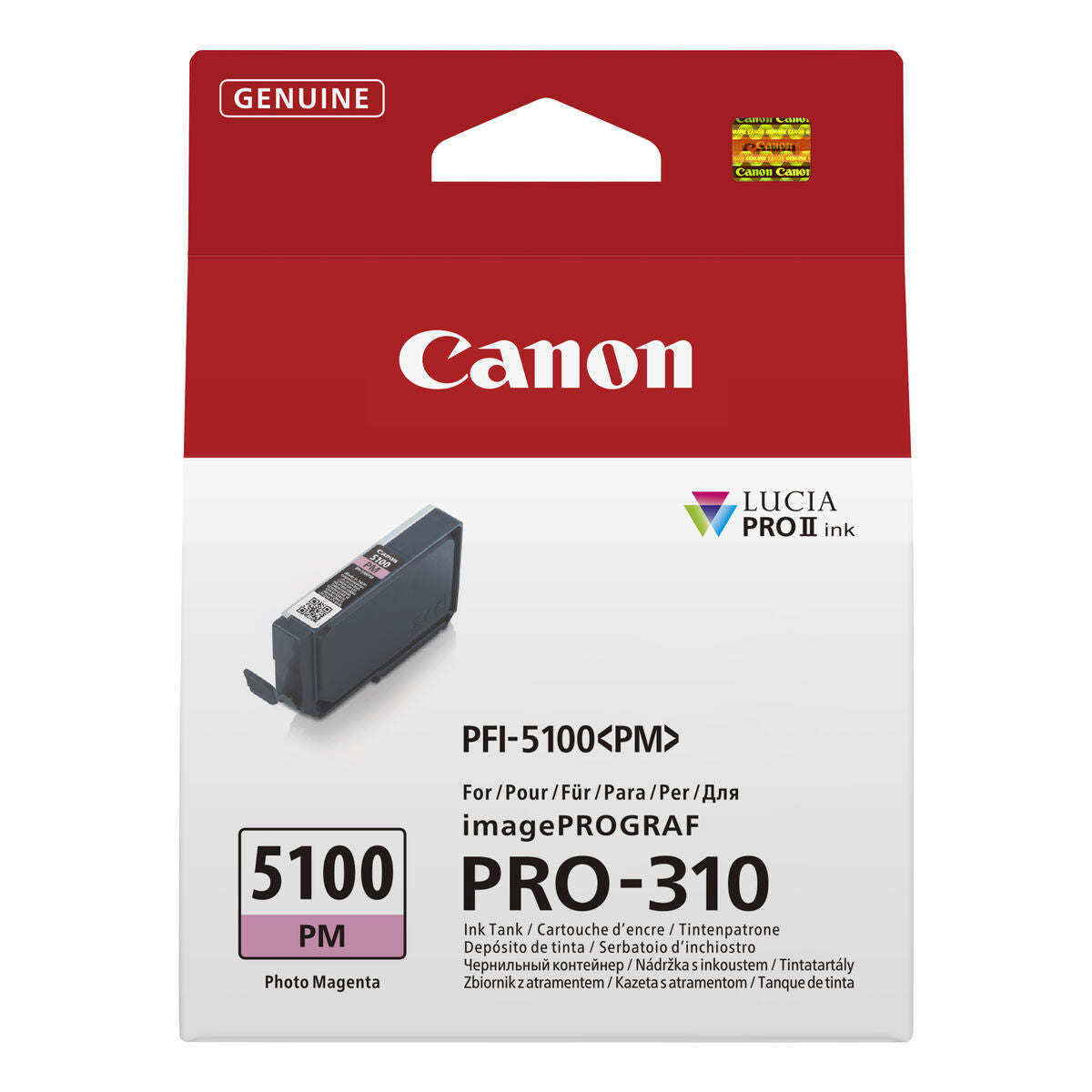 CANON PFI-5100 SERIES Photo Magenta ink tank