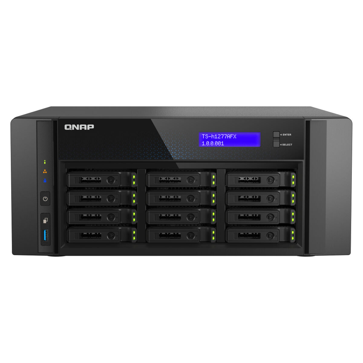 12-bay 2.5" SATA all flash desktop NAS