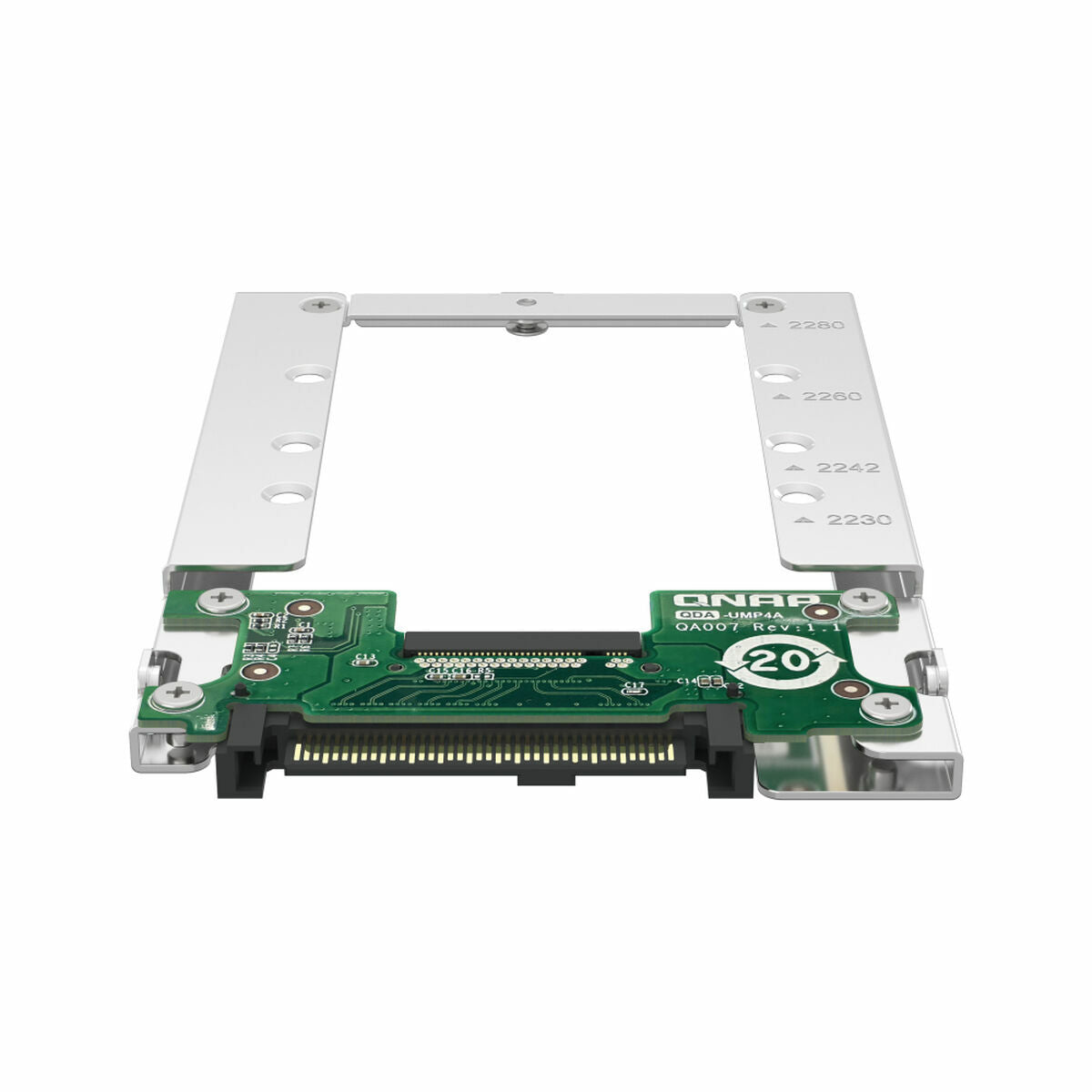 M.2 2280 NVMe PCIe Gen4/Gen3 to U.2 NVMe