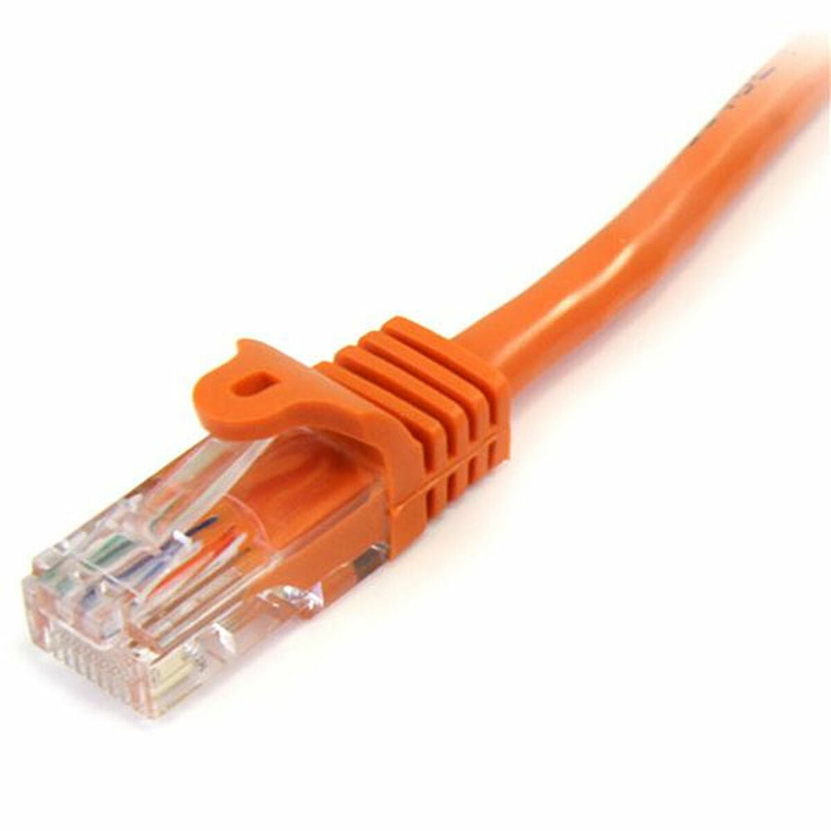 1m Orange Snagless UTP Cat5e Patch Cable