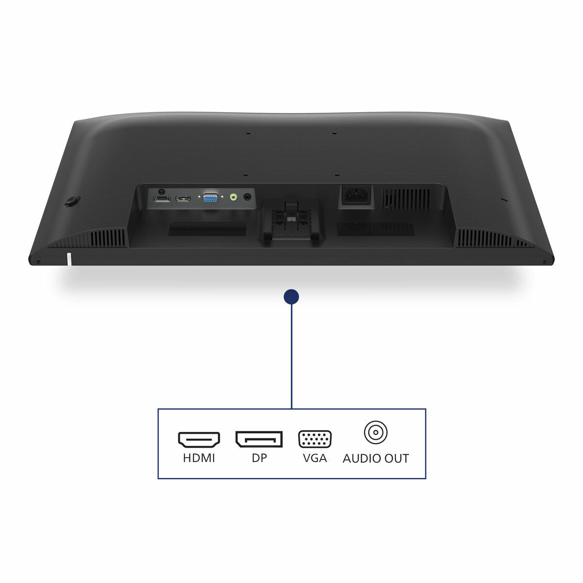 PHILIPS 24E1N1200A/00 24p 1920x1080 120Hz HDMI DP D-Sub Black