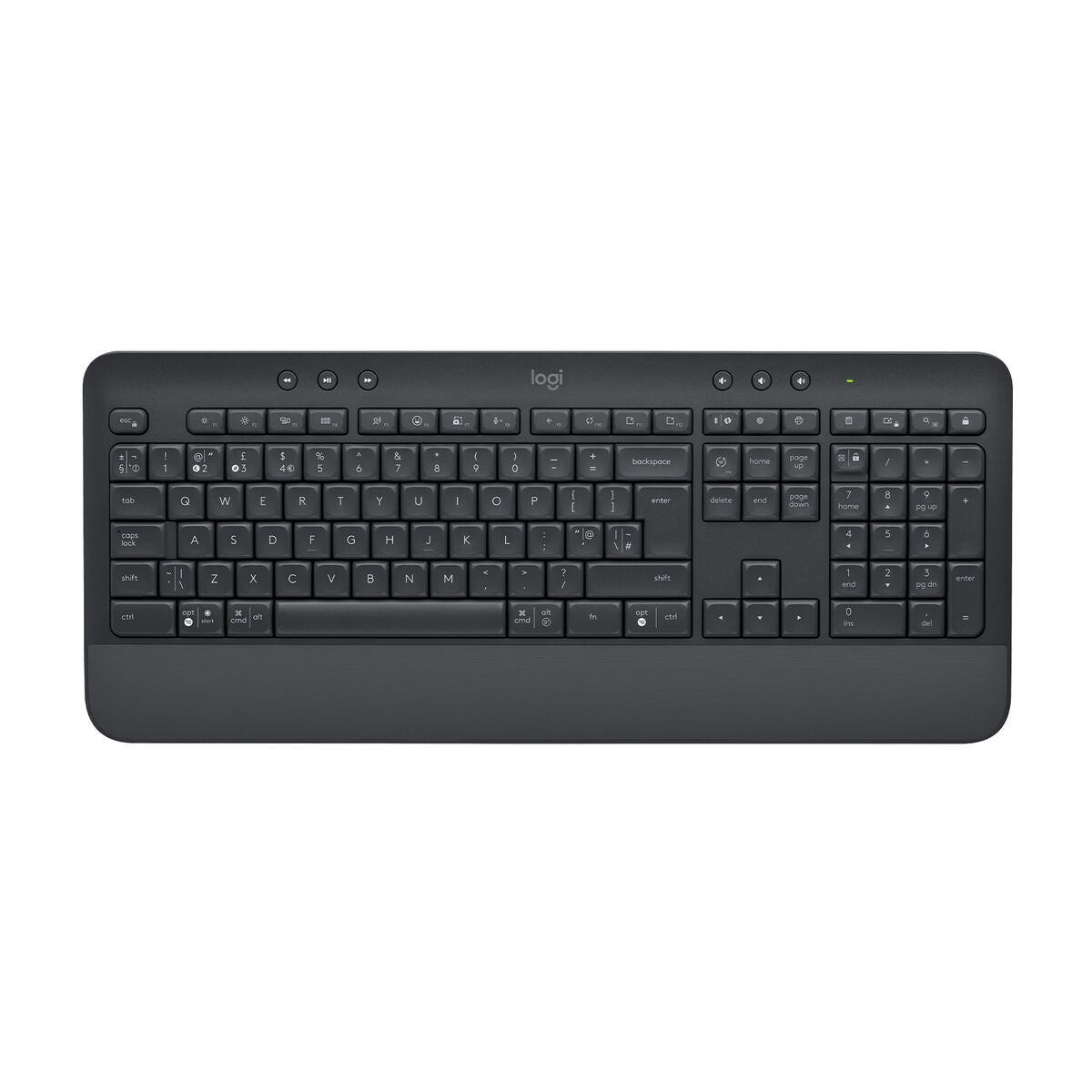 Clavier et souris sans fil Logitech MK650 Graphite Anglais QWERTY