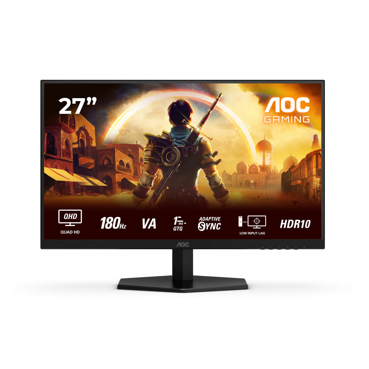 AOC Q27G42XNE 27p Fast VA QHD 180Hz 0.5ms 300cd/m2 HDMI 2.0 DP1.4 Speakers