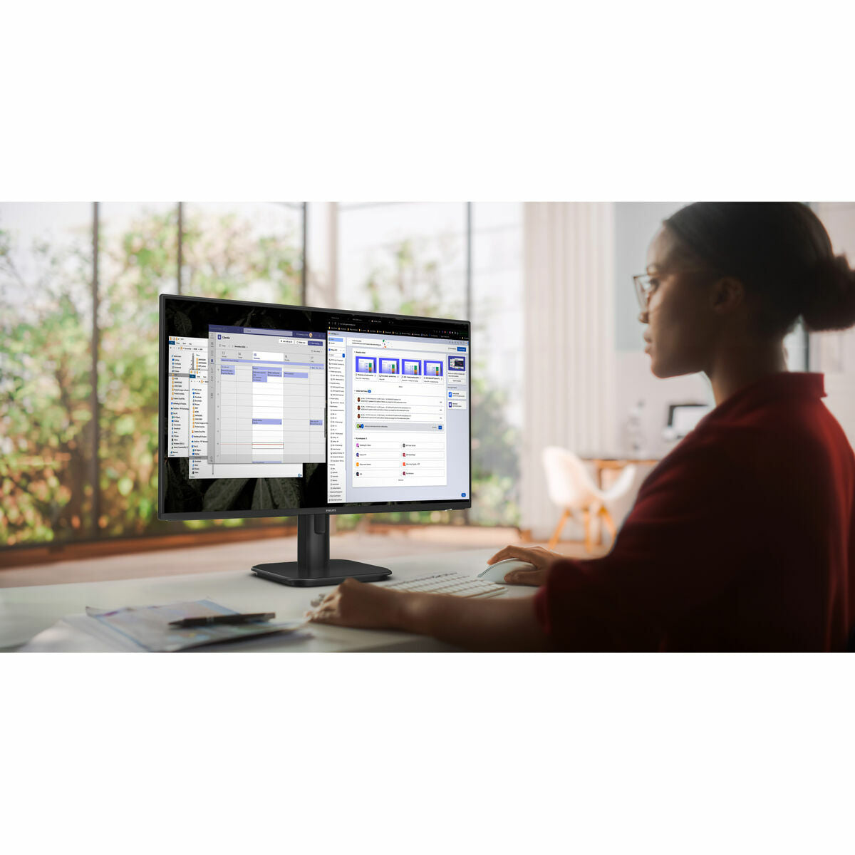 PHILIPS 24E1N1200A/00 24p 1920x1080 120Hz HDMI DP D-Sub Black