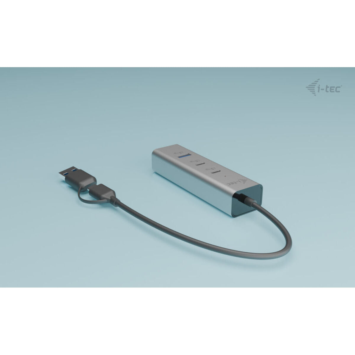 I-TEC Universal Charging Metal HUB 2x USB-C 3.2 Gen.1 + 2x USB-A 3.2 Gen.1 1x USB-C PD 85W