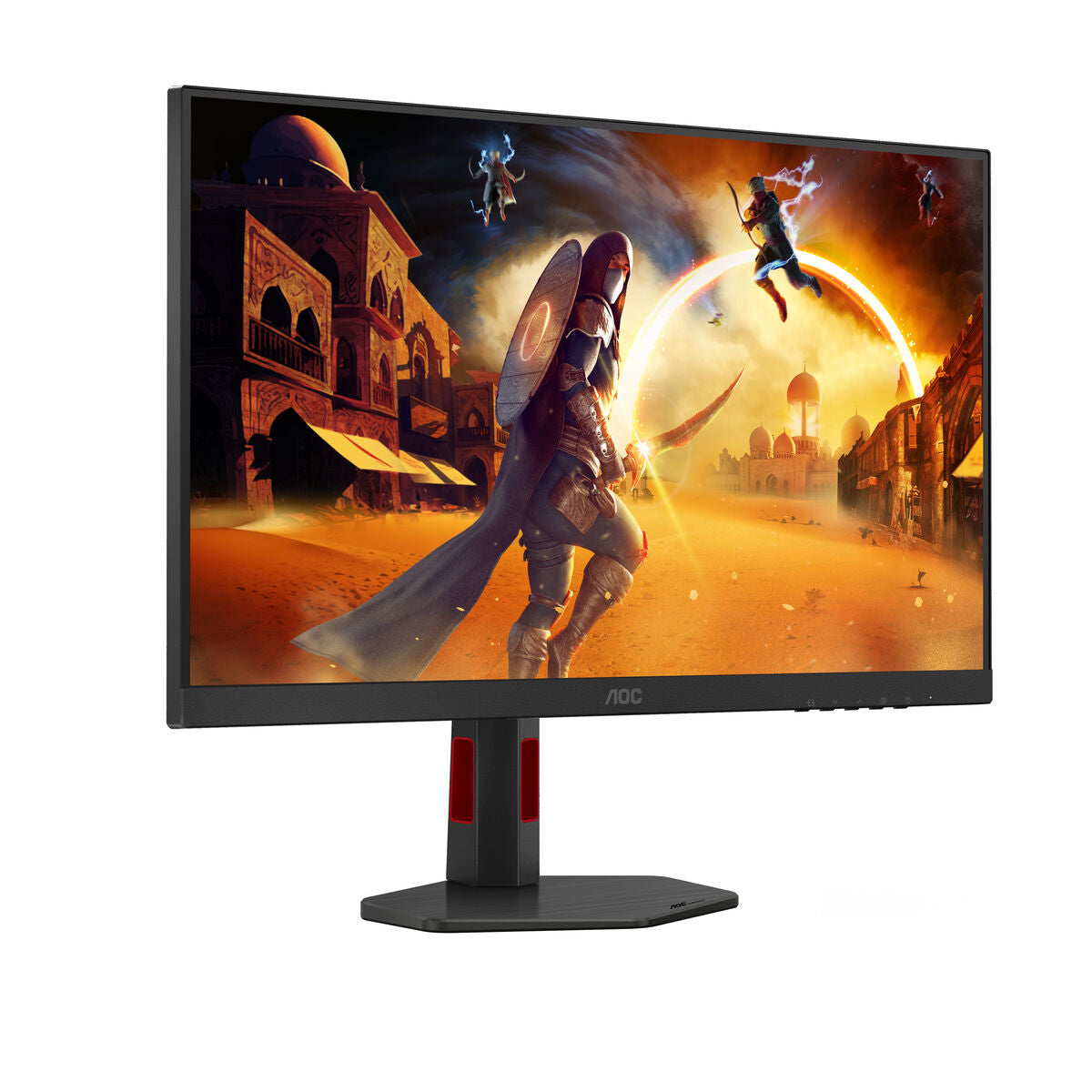 AOC U27G4R 27p Fast IPS Dual Frame Monitor UHD/FHD 160-320Hz 400cd/m2 0.5ms HDMI2.1x2 DP1.4 USB 3.1 Pivot