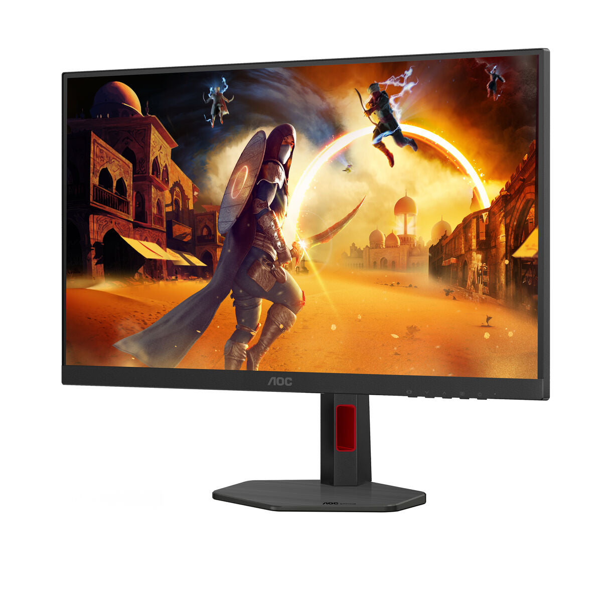 AOC U27G4R 27p Fast IPS Dual Frame Monitor UHD/FHD 160-320Hz 400cd/m2 0.5ms HDMI2.1x2 DP1.4 USB 3.1 Pivot