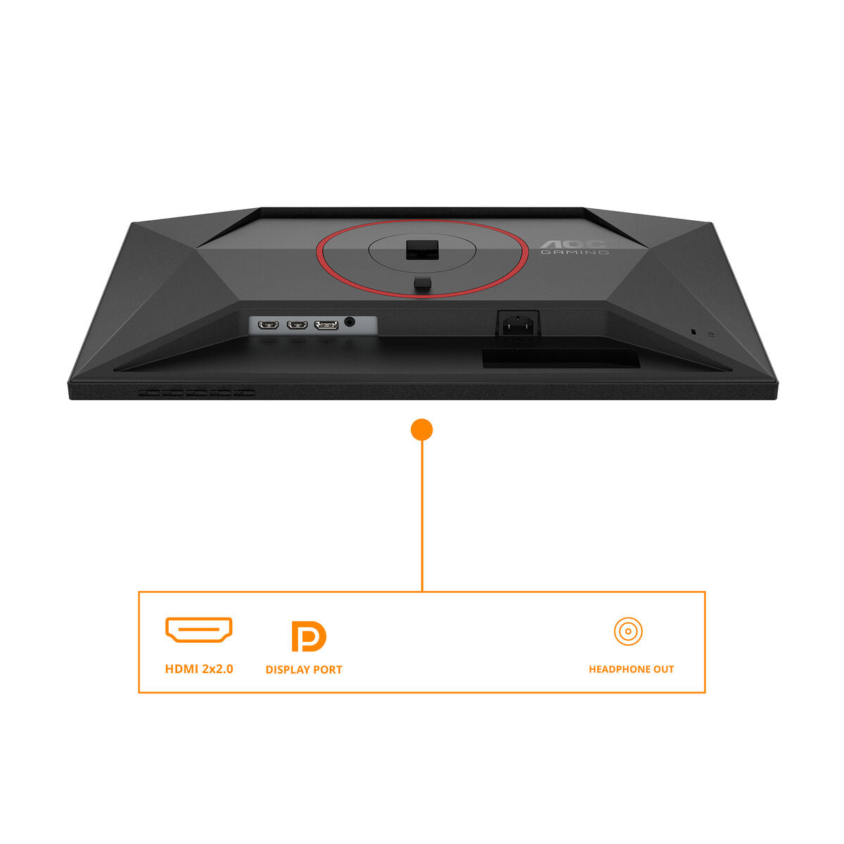 AOC 24G4HA 23.8p Fast IPS FHD 200Hz 300cd/m2 1ms HDMI2.0x2 DP Speakers Pivot