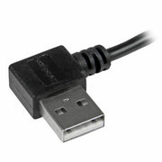 2m 6 ft Right Angle Micro-USB Cable